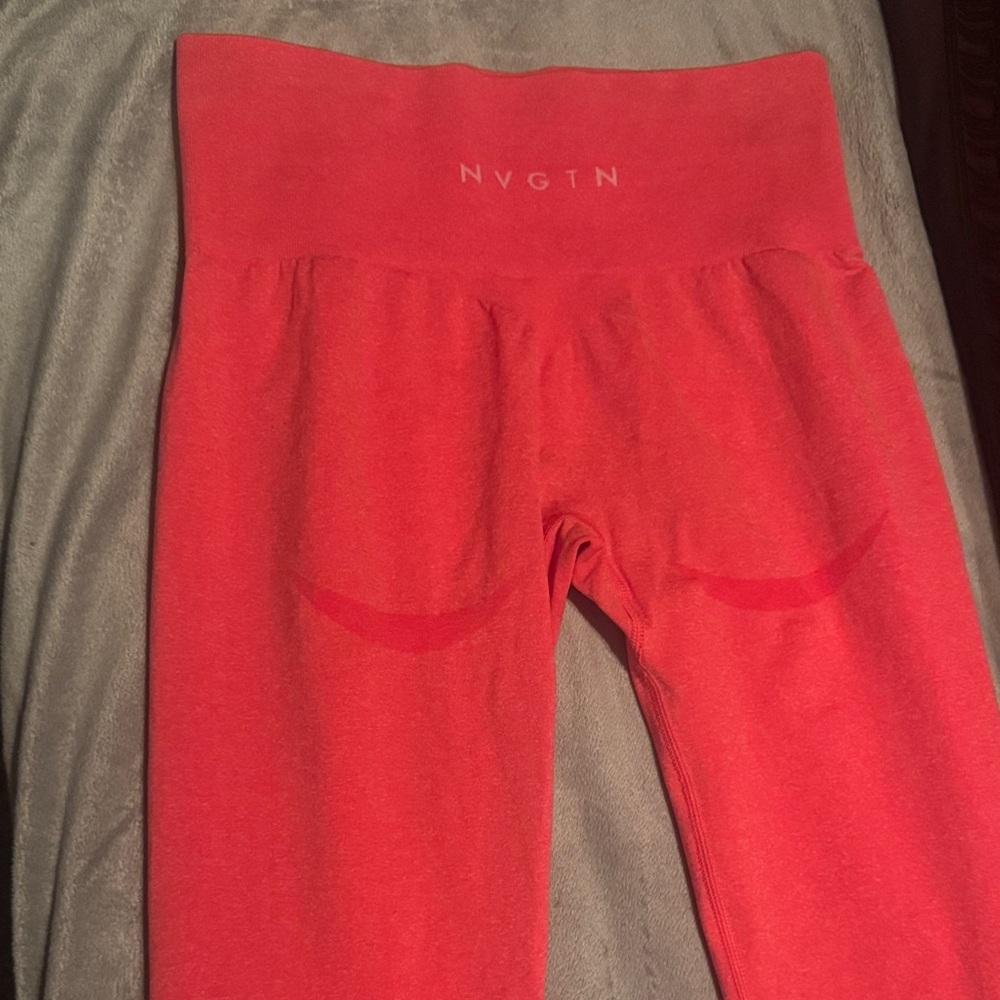NVGTN Vibrant Red Leggings